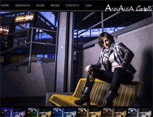 Tablet Screenshot of annalisacarelli.com